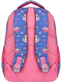 Waddell Lisanslı Lila Unicorn Desenli İlkokul Çantası Beslenme Çantası ve Kalemlik - 4