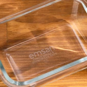 EMSAN SOFT 370 ML BOROSİLİKAT SAKLAMA KABI - 3
