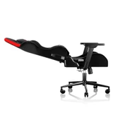 EXVEGA Vesta 2024 Serisi Kırmızı/Siyah Dokuma Kumaş Profesyonel Gaming Oyuncu Koltuğu thumbnail 3