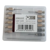 HENKE - ENJEKTÖR İĞNE UCU ÇELİK 17G X 5/8" 1 PAKET (12 ADET) - 1