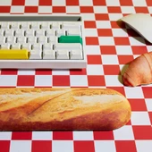 Mustard Baget Silikon Klavye Desteği - 3