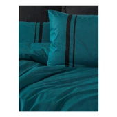 Cotton Box Plain Tek Kişilik Nevresim Takımı Bitter Petrol Siyah - 2