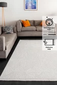 Konfor Elex 5203 Salon Mutfak Oturma Odası Halısı Modern Dokuma Halı - 1