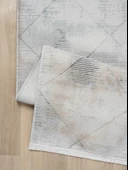 Konfor Parla 5784 Kadife İplikli Salon Mutfak Oturma Odası Halısı Modern Dokuma Halı thumbnail 3