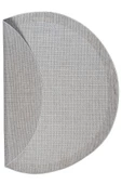 Konfor Sisalux 3093 Krem Jüt Tabanlı Modern Dokuma Yuvarlak Kilim Sisal Hasır Halı - 3