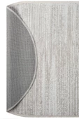 Konfor Jasmine 1452 Oval Krem Bej Modern Dokuma Saçaklı Halı Mutfak Salon Oturma Odası Halısı - 2