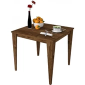 ARTEMİS YEMEK MASASI CEVİZ 70 X 70 - 2