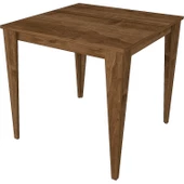 ARTEMİS YEMEK MASASI CEVİZ 70 X 70 - 3