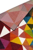 Konfor Geo Renkli Modern Dokuma Halısı 6877 thumbnail 3