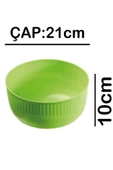 Plastik 21cm Derin Banyo Hamam Tası Yeşil - 2