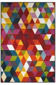 Konfor Geo Renkli Modern Dokuma Halısı 6875 - 5