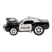 1:16 Ölçek Uzaktan Kumandalı Klasik Araba Super Polis Chewy Mavi - 2