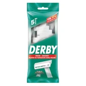 Derby Tek Bıçaklı 5 li Poşet x 3 Adet - 3