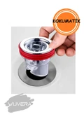 WUVERA Anti Koku Önleyici - Duş Yer Sifonu Geri Akış Önleyici - Gider Pis Koku Önceliyici - Böcek Önleyici - 1