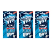 Derby Samurai 3 Platinum 3'lü Blister x 3 Adet - 2