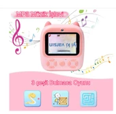 Çocuk Dijital Kamera Anında Baskı 2.8 inç Video Kamera Çocuklar İçin Oyuncak Oyun Müzik Eğlence - 4