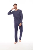Pijadore 1523 Erkek Uzun Kollu Pijama Takım - 1