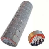 Gri Globe İzole Bant (Elektrik Bandı) 10 Adet - 1