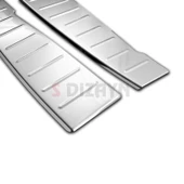 S-Dizayn Dacia Sandero 3 Krom Arka Tampon Eşiği 2 Prç 2020 Üzeri thumbnail 4