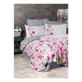 Cotton Box Rnf Çift Kişilik Nevresim Takımı Carla Gri - 1