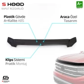 S-Dizayn Mercedes Uyumlu Vito ABS Plastik Kaput Rüzgarlığı 2003-2014 A+Kalite Parça - 1