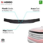 S-Dizayn Mitsubishi Uyumlu L200 ABS Plastik Kaput Rüzgarlığı 1996-2006 A+Kalite Parça - 1