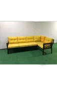 melisa 3+2 Köşe Yön değiştirilebilir Koltuk Takımı Balkon-bahçe-kafe-çay Seti fonksiyonel - 1