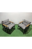 adımshops Balkon-bahçe-kafe Çay Seti Koltuk Oturma Takımı,oturma Grubu Çaysetleri Sallanır Koltuk MİAMİ - 1