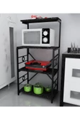 Çok Amaçlı Mutfak Dolapları,Mutfak Bangosu,raf,kitaplık,Mutfak Düzenleyici,banyo Dolabı,mermer desen - 1