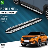 S-Dizayn Peugeot 2008 2 OEM Still Pro V1 Aluminyum Yan Basamak 183 Cm 2020 Üzeri - 1