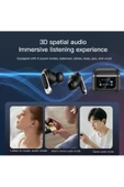 V8 Bluetooth 5.3 Kablosuz Ekranlı Şarj Kutusu ANC Hifi Ses Kalitesi Kulaklık - 5