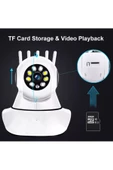 Bebek Ve Güvenlik Kamerası 5 Antenli Ip Kamera Full Hd Sesli Ve Görüntülü Izleme - 3