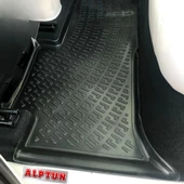 Togg T10X Havuzlu Paspas Takımı + Bagaj Havuzu Set - 3D Araca Özel Tasarım, Sabitleme Klipsleri, Kaymaz Yüzey thumbnail 3