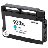 HP Uyumlu 933XL (CN054AN) Mavi Muadil Kartuş - 1