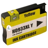 HP Uyumlu  933XL (CN056AN) Sarı Muadil Kartuş - 1
