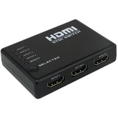Powermaster PM-8342 5 Giriş 1 Çıkış HDMI 2.0 4K@60Hz Switcher Toplayıcı Kumandalı - 9