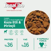 Bonacibo Kuzu Etli ve Pirinçli Yetişkin Kedi Maması 2 kg - 5