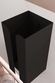 Risingmaber Metal Siyah Güçlü Yapışkanlı Organizer Peçetelik,Dispenser Mutfak Banyo Peçetelik MT107S - 4