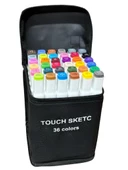 Touch Çift Uçlu Fosforlu Kalem 36 Renk Art Marker - 2