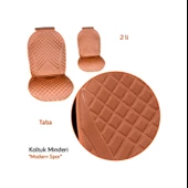 Carub Koltuk Minderi Modern Spor Taba 2 Li - 2
