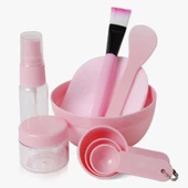 Yüz Maskesi 9 Parça Karıştırma Aleti Seti DIY Yüz Maskesi Hazırlama Kabı Seti - 2