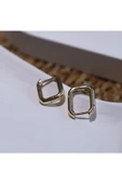 Küçük Boy Oval Halka Küpe - 3