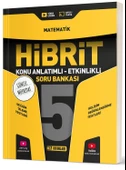 Hız Yayınları 2025 5. Sınıf Matematik Hibrit - Konu Anlatımlı Soru Bankası Yeni Müfredat - 1