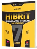 Hız Yayınları 2025 7. Sınıf Matematik Hibrit - Konu Anlatımlı Soru Bankası - 1