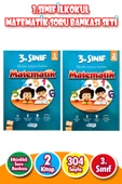 3.Sınıf İlkokul Matematik Soru Bankası Seti - 2 Kitap - 304 Sayfa - 1