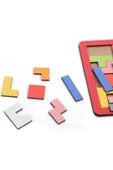 Learning Toys Ahşap Blok Tetris Zeka Oyunu - Bambu Düdük - 2