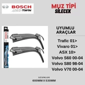 Trafic 2001 Bosch Twin Muz Tipi Ruzgarlikli Silecek 600Mm+530Mm 445007518 - 1