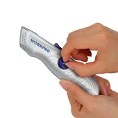 WORKPRO WP213007 Alüminyum Gövde Otomatik Geri Çekilebilir Rötuş Maket Bıçağı thumbnail 4