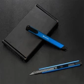 WORKPRO WP212012 9MM Alüminyum Kasa Cep Askılı Maket Bıçağı (MAVİ) thumbnail 4