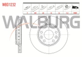 Ön Fren Disk Takımı Megane 4 Captur II Fluence Duster Walburg - 1